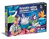 Galileo Lab – Kristalle selbst züchten Mega, Experimentierkasten für Kinder ab 8 Jahren, farbenfrohe Experimente fürs Kinderzimmer, ideal als Geschenk von Clementoni 59130