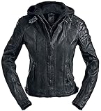 Gipsy Chasey Frauen Lederjacke schwarz L 100% Leder Casual Wear, Rockwear