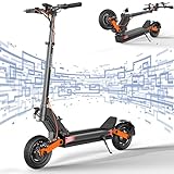 JOYOR S10S E Scooter, 60V18Ah Elektro Scooter Reisen 70-85 km, mit dualem mechanischem Bremssystem und dualer Stoßdämpfung, Faltbarer E Roller Mit 10' geländereifen