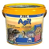 JBL Agil 70344, Hauptfutter für Wasserschildkröten von 10 - 50 cm, Futtersticks, 2,5 l