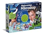 Galileo Lab – Mein erstes Mikroskop, Spielzeug für Kinder ab 8 Jahren, spannendes Biologie-Labor für kleine Forscher, Mikrobiologie für Schulkinder von Clementoni 59120