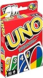 Mattel Games W2087 - UNO Kartenspiel und Gesellschaftspiel, geeignet für 2 - 10 Spieler, Kartenspiele und Gesellschaftsspiele ab 7 Jahren