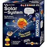 Kosmos 617097 Sonnensystem, Lass die Planeten um die Sonne kreisen, mechanisches Modell, Experimentierkasten für Kinder ab 8 - 12 Jahre zu Astronomie und Weltall, mehrsprachige Anleitung