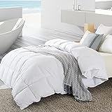 ZHANGTAOLF Duvet Medium Doppelbett – Gänsedaunen- und Federdecke, Four Seasons Bettbezugeinsatz Medium Double, Bezug aus 100% Baumwolle (Weiß),150 * 200cm 600g