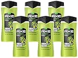 AXE 3in1 Duschgel Anti-Hangover XL Shampoo 6x 400ml Showergel Men Herren Shower Gel Männerduschgel Body Face Hair Wash (6 Produkte)