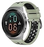 HUAWEI Watch GT 2e Smartwatch (46mm AMOLED Touchscreen, SpO2-Monitoring, Herzfrequenz-Messung, Musik Wiedergabe, GPS, Fitness Tracker, 5ATM wasserdicht) Mint Green, 30 Monate Garantie