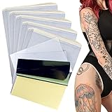 ELECLAND Tattoo Transferpapier 30 Blatt, Schablonenpapier für Tattooing Thermal Tattoo Stencil Paper 4 Schichten DIY Tattoo Pauspapier Tattoo Transfer Kit Supplies A4 Größe