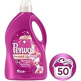 Perwoll Renew Blütenrausch Flüssigwaschmittel (50 Wäschen), Feinwaschmittel für Buntwäsche & Weißes, Color Waschmittel verleiht intensive Frische mit blumigem Duft