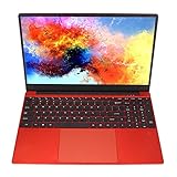 Shanrya Laptop, Notebook 8 GB RAM HD-Bildschirm Tragbarer Computer für Reisen zu Hause EU-Stecker