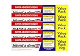 5x Blend-a-dent Super-Haftcreme extra stark Original 70g Vorteilspackung