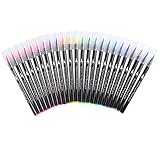 TOYANDONA Aquarell-Pinselstifte-Set, 24 Farben, Aquarellstifte, Malstifte zum Malen, Zeichnen, Malen, Malen, Kalligraphie, Kunstbedarf