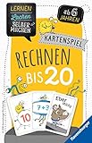 Ravensburger 80349 - Lernen Lachen Selbermachen: Rechnen bis 20, Kinderspiel für 1-5 Spieler, Lernspiel ab 6 Jahren, Mathematik