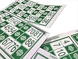 600 Bingokarten für traditionelle Bingo, 90 Kugels