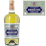 Absinth ALANDIA Verte | Ohne Farbstoff | Original Rezeptur aus dem 19. Jh. | Traditionelle Herstellung | 65% Vol. | (1x 0,5 l)