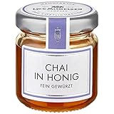 L.W.C. Michelsen - Chai in Honig -Mini- (50g) | fein & würzig | natürlich, ohne Zusätze | hochwertiger Honig mit Chai-Note | Pure Natürlichkeit in einem Glas