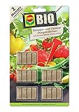 COMPO BIO Tomaten- und Gemüse Düngestäbchen und 2 Monate Langzeitwirkung, Ideal als Tomatendünger, 20 Stück