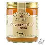 Orangenblüten Honig, lieblich, blumig wie Orangenblüte, unfiltriert, 500g