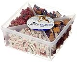 Dehner Hundesnack, Snackbox Jumbo, 4 Sorten-Mix, 1.2 kg