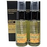 AVON Advance Techniques Ultimate Shine Glanzserum Haarspitzenfluid Doppelpack 2x30ml für mehr Glanz und gegen kaputte Haarspitzen