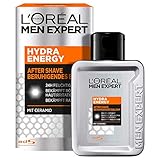 L'Oréal Paris Men Expert After Shave Balsam und Gesichtspflege für Männer, Gegen Rasurbrand, Rötungen und Irritationen, Hydra Energy, 1 x 100 ml