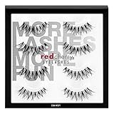 Red Cherry Wimpern - #DW Demi Wispy Multipack (4 Paar) - Professional Echthaarwimpern (4 Paar) Eye-lashes für den natürlichen Look