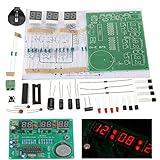 CTRLZS AT89C2051 6 Digital LED Display Elektronische Uhr DIY Kit EmpfäNger für Flux