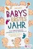 Babys erstes Jahr - Der große Baby Ratgeber: Alles über Entwicklung, Ernährung, Alltag, Erziehung & Co. - Für einen erfolgreichen Start ins erste Babyjahr (inkl. Checklisten, Beikosteinführung uvm.)