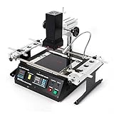 Infrarot Rework Station, Lötstation, Lötstation Entlötstation Rework Station IR6500 LED Digital Anzeige Infrarot Lötstation IR IRDA Welder Infrared SMT SMD BGA Rework Station Löten 800W EU-Stecker
