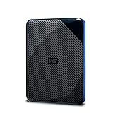 WD Gaming Drive für PlayStation 4 4 TB (handliches Design, Spiele immer dabei, USB-3.0-Anschluss)