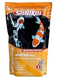 Velda SaniKoi 124622 Winterfutter für Teichfische, Sinkend, 3 mm, Winter Whead Food, 3 l