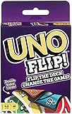 Mattel Games GDR44 - UNO Flip Kartenspiel, deutsche Sprachversion, ab 7 Jahren