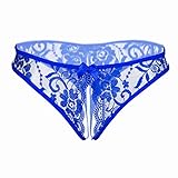 Zilosconcy Unterhose Frauen Dessous Perspektive Panty Lingerie Tong Underwear Damen Spitze Sleepwear Unterhose String Damen Große Größen Frau Slip Unterwäsche Damen