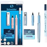 Schneider 74869 Ceod Shiny Schreibset mit Füller, Tintenroller, Tintenkiller power pink & 74863 Ceod Shiny Schreibset mit Füller, Tintenroller, Tintenkiller pacific blue, 9-teiliges Set