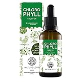 Flüssig Chlorophyll aus Alfalfa (50ml) - hochdosiert mit 200mg Chlorophyllin je Tagesdosis - Alternative zu Chlorophyll Tabletten - vegan, laborgeprüft und in Deutschland produziert