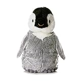 Aurora, 13232, Flopsies Penny Pinguin, 30cm, Plüschtier, Mehrfarbig, Grau, Schwarz/Weiß