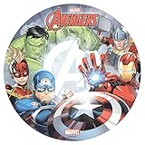 Dekora - 114401 Marvel Avengers Tortenaufleger aus Esspapier|aus Reispapier| - 20 cm