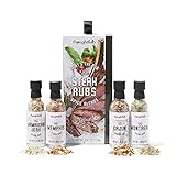 Thoughtfully - Steak Seasoning - Probierset mit 4 verschiedenen Steak-Gewürzen