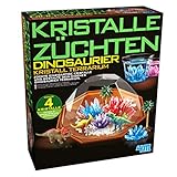 HCM Kinzel 68678 Experimentierkasten Kristalle züchten Dinosaurier Terrarium Kristallzüchtung, Mehrfarbig