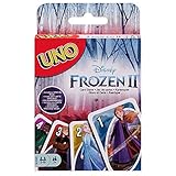 Mattel Games GKD76 - UNO Disney Frozen II Kartenspiel für Kinder und Familien, mit 112 Karten und Spielregeln, ein tolles Geschenk für Kinder ab 7 Jahren