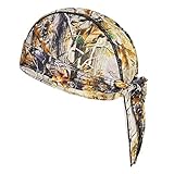 Afinder Unisex Bandana Cap Sport Kopftuch Kopfband Biker Hat Piratentuch UV Schutz Schnelltrocknend Stirnband Sport Fahrrad Radsport Motorrad Mustern Mütze