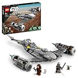 LEGO 75325 Star Wars Der N-1 Starfighter des Mandalorianers aus Das Buch von Boba Fett, Spielzeug zum Bauen, Set mit Figur des Baby Yoda, Geschenk zu Weihnachten