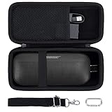 co2CREA Harte Tasche für Bose SoundLink Flex Tragbaren Bluetooth-Lautsprecher Case Etui Tragetasche (Schwarz)