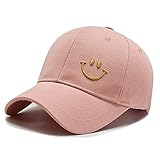 YAMEE Baseball Cap Damen Herren Baumwolle, Baseball-Mütze Unisex Verstellbar Basecap Sonnenschutz Baseballkappen Sport Cap Sonnenhut für Sport Reisen Draußen