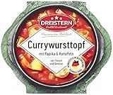 Dreistern Currywurst mit paprika and Kartoffeln, 400 g