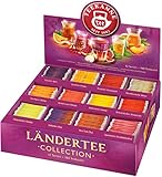 Teekanne Ländertee Collection Box, 180 Teebeutel in 12 Sorten, 383 g