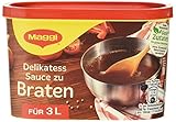 Maggi Delikatess Soße zum Braten, 6er Pack (6 x 3 l Dose)