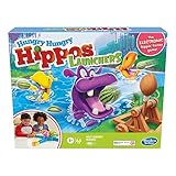 Hasbro Gaming E9707802 Hungry Hippos Launcher Kinder ab 4 Jahren, Elektronisches Vorschulspiel für 2-4 Spieler, Multi