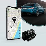 SALIND GPS Tracker Auto, Fahrzeuge und LKWs OBD2 Stecker - Peilsender Auto mit Ortung - Diebstahlschutz für Fahrzeuge- Online weltweit Echtzeit Tracking mit App (für IOS und Android)