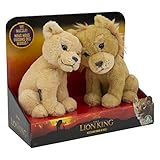 Le Royal Löwe – Film, Plüschtier, 17 cm, Simba & Nala Câlins, Magnetfunktion, Spielzeug für Kinder ab 3 Jahren, LNN02