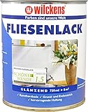 Fliesenlack glänzend Weiß 750 ml